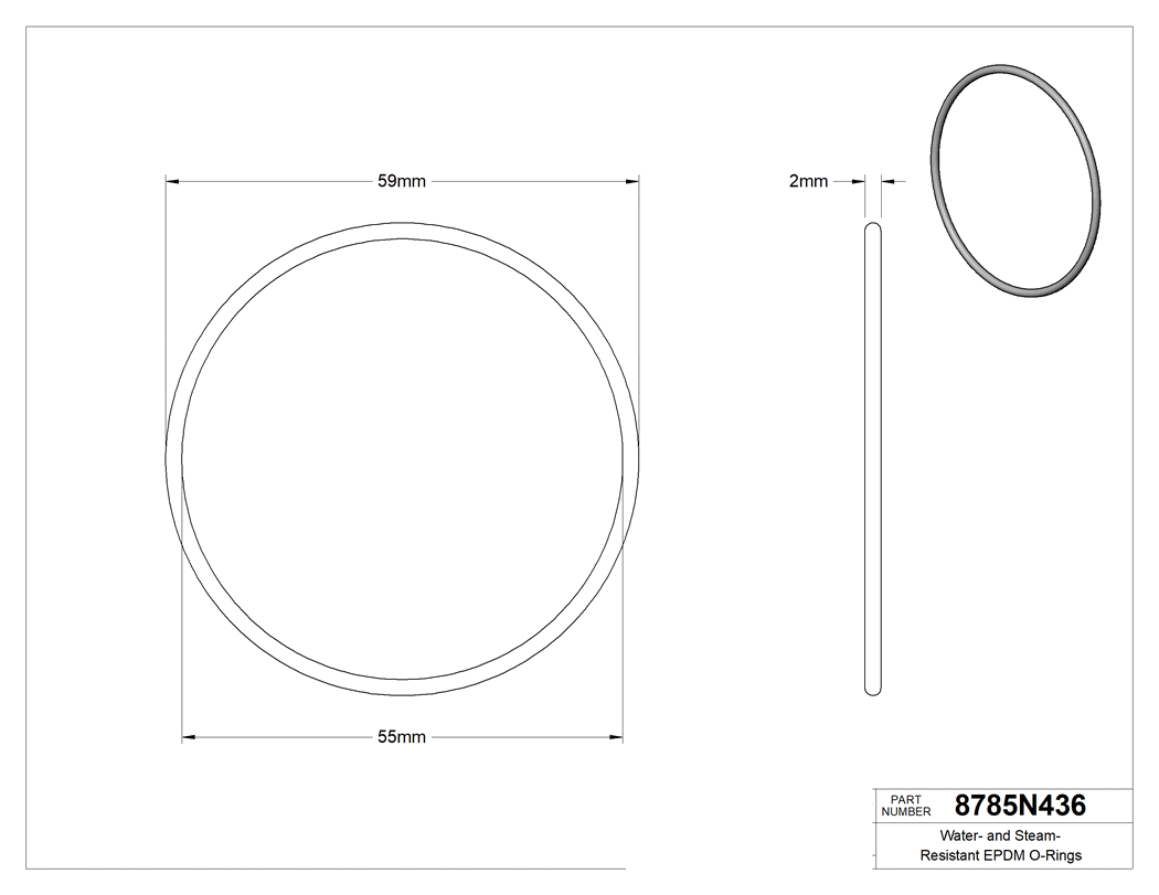 Technical drawing - 8785N436